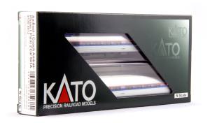 Kato USA Model Train 1068012 N Amtrak Amfleet PhI 2pk A / 2 Coaches