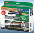 Kato USA Model Train 1068701DCC N Metra MP36PH #427 & (3) Bi-Level Commuter Cars w/DCC