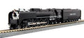 Kato USA Model Train 1260401DCC N FEF-3 4-8-4 UP #844 Steam Loco/blk w/DCC
