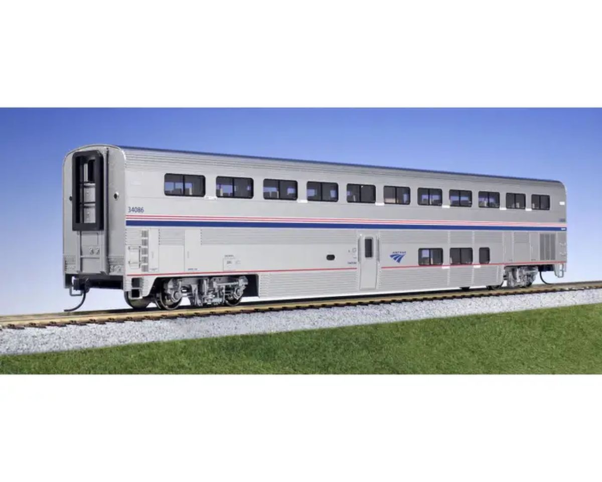 Kato USA Model Train 1560980 N Amtrak PhVI Superliner Coach #34006