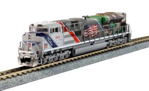 Kato 1761943 N SD70ACe Diesel UP #1943 Spirit of UP w/Nose Headlight  NEW - call for discount pricing!