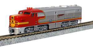 Kato USA Model Train 1764120 N PA-1 Diesel SF Warbonnet #70L
