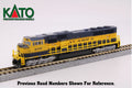 Kato USA Model Train 1766411DCC N SD70MAC Diesel Alaska #4015 Spirit of North Pole w/DCC