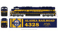 Kato USA Model Train 1766412DCC N SD70MAC Diesel Alaska #4328 100th Anniversary w/DCC