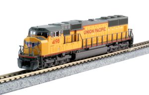 Kato USA Model Train 1767608 N SD70M Diesel UP #4198