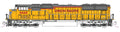 Kato USA Model Train 1767618DCC N SD70M Diesel UP #4444 w/DCC