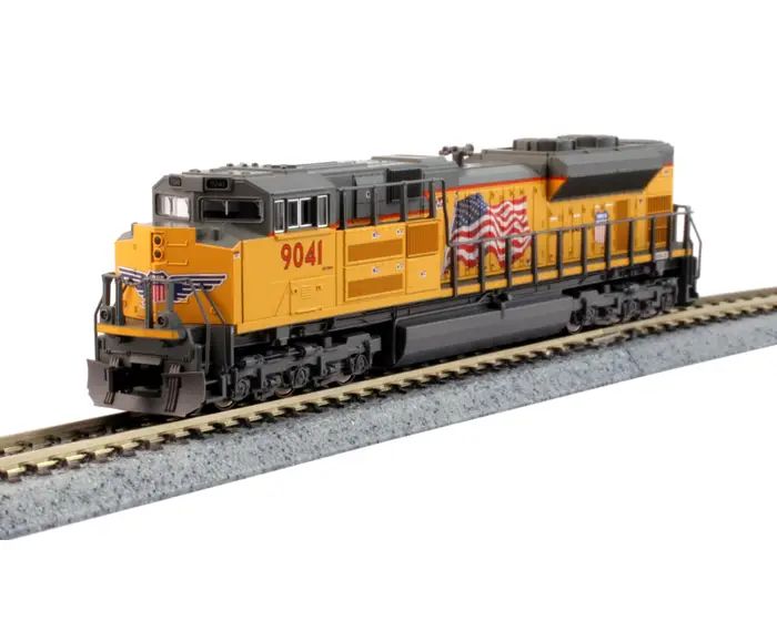 Kato USA Model Train 1768528DCC N SD70ACe Diesel UP Flag #8962/DCC