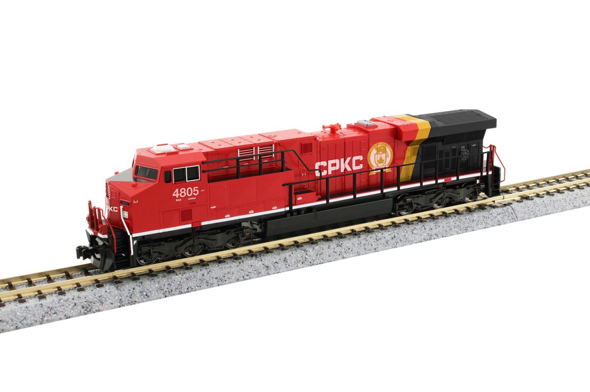 Kato USA Model Train 1768956DCC N ES44AC Diesel CPKC #4805 w/DCC