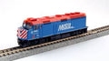 Kato USA Model Train 1769102 N F40PH Diesel Chicago Metra #160 w/Ditch Lights