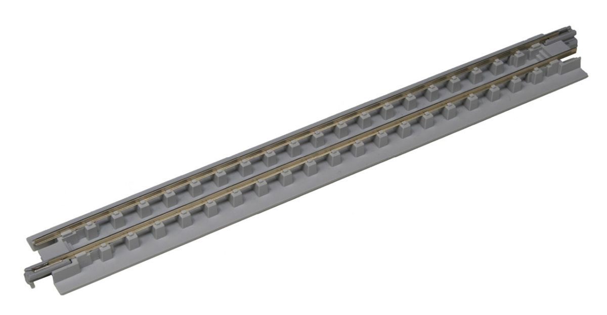 Kato USA Model Train 20016A N 186mm Open Pit Track Clear Version for Display (8 ea)