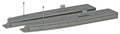 Kato USA Model Train 23176 N Island Platform End C