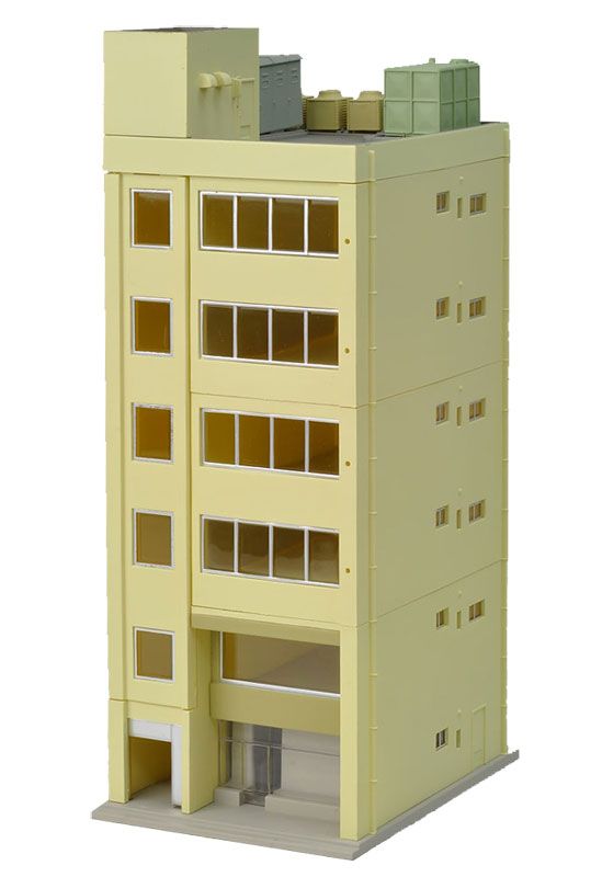 Kato USA Model Train 23435A Business Building 2 (Ivory)