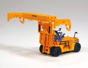 Kato USA Model Train 23516 N Japanese Style Top Lifter (JR Color yellow body blue ca