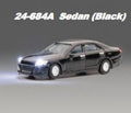 Kato USA Model Train 24684A N Sedan Just Plug Black