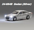 Kato USA Model Train 24684B N Sedan Just Plug Silver