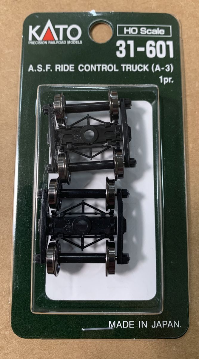 Kato USA Model Train 31601 HO Ride Control Freight Truck/1pr