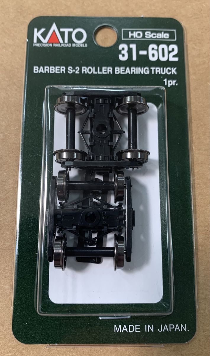 Kato USA Model Train 31602 HO 70t Roller Bearing Truck/1pr