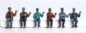 Kato USA Model Train 31610 HO Seated Engine Crew Figures
