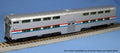 Kato USA Model Train 356021 HO Amtrak Bi-Level Cab/Coach