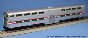 Kato USA Model Train 356021 HO Amtrak Bi-Level Cab/Coach