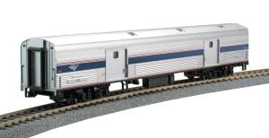 Kato USA Model Train 356203 HO Amtrak PhVI Baggage Car #1231