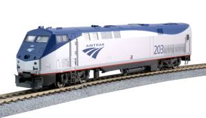 Kato USA Model Train 376111 HO P42 Diesel Amtrak PhV Late #203