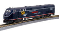Kato USA Model Train 376113LS HO P42 Diesel Amtrak #100/Midnight Blue/50th Anniversary w/E