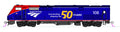 Kato USA Model Train 376115LS HO P42 Diesel Amtrak PhVI #108 w/50th Anniversay Logo/USU Lo