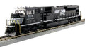 Kato USA Model Train 376375 HO SD80MAC Diesel NS #7216/blk