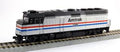 Kato USA Model Train 376582 HO F40PH Diesel w/Ditch Lights Amtrak PhIII #396