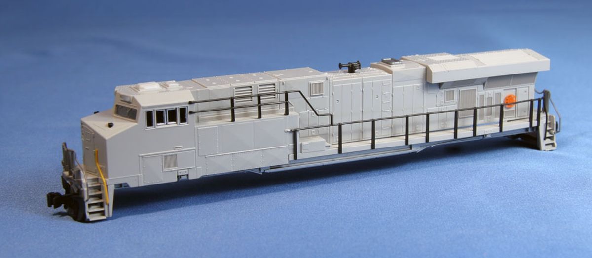 Kato USA Model Train 921712 N ES44AC BNSF Undec Body Shell