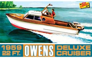 Lindberg Model Company 222 Owens Outboard Cruiser Boat