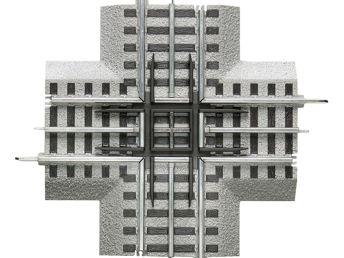 Lionel Train 12019 O RTR FasTrack 90* Crossover