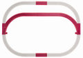 Lionel Train 12031 O RTR FasTrack Outer Passing Loop Pack