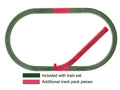 Lionel Train 12044 O RTR FasTrack Siding Track Pack