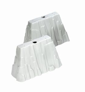 Lionel Train 12744 O RTR Rock Piers 2pk