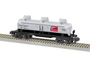 Lionel Train 1919271 AF 3-Dome Tankcar Allied Chemical #8923