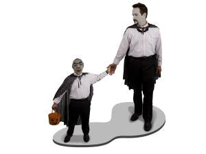 Lionel Train 1930070 O RTR Trick or Treaters Figures/5pc