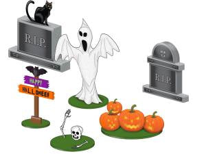 Lionel Train 1930080 O RTR Halloween Lawn Figures/6pc