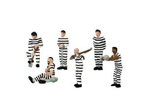 Lionel Train 1930260 O Prisoners(striped)/6pc