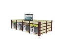 Lionel Train 1956180 HO Suburban Strip Mall Built Up