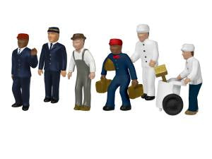 Lionel Train 1957130 HO Station Service Crew