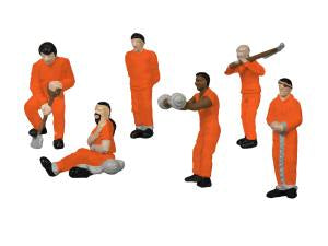 Lionel Train 1957180 HO Prison Work Crew orange