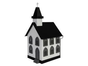 Lionel Train 1967110 HO Church Kit