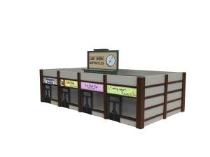 Lionel Train 1967190 HO East Shore Shopping Center Kit