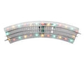 Lionel Train 2025020 O RTR FasTrack Lighted O36 Curve 4-Pack