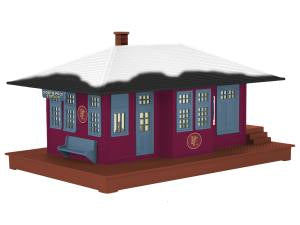 Lionel LNL2029050 O RTR Polar Express Passenger Station (Redo) O Scale Trains