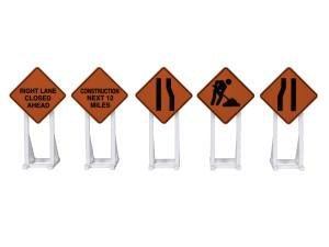 Lionel Train 2030240 O RTR Construction Signs/5pc