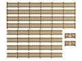 Lionel Train 2057130 HO Picket Fence Brown