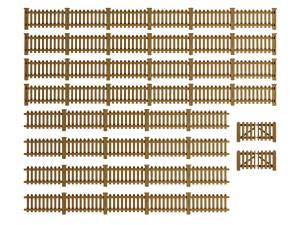 Lionel Train 2057130 HO Picket Fence Brown